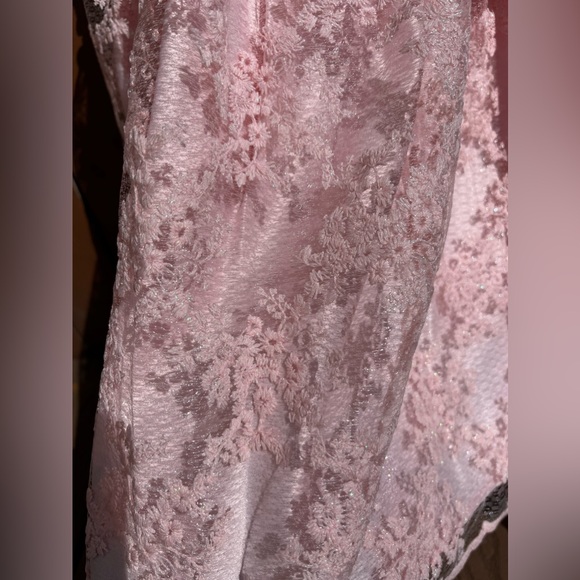 American Princess Pink Formal Easter Flower Girl Party Layered Dress Size 5 NWT - Picture 3 of 14